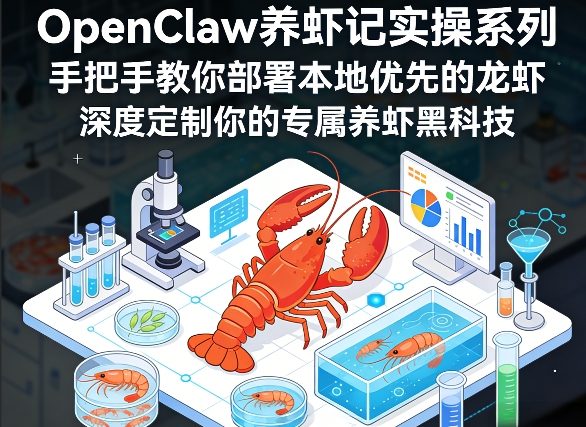 OpenClaw养虾记实操系列，手把手教你部署本地优先的龙虾，深度定制你的专属养虾黑科技-研习库
