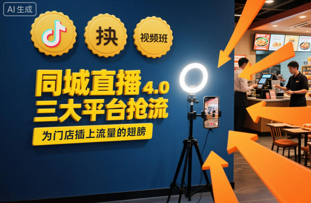 同城直播实操班4.0,三大平台抢流,为门店插上流量的翅膀-研习库