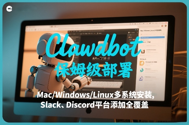 Clawdbot保姆级部署,从入门介绍、Mac/Windows/Linux多系统安装,到Slack、Discord平台添加全覆盖-研习库