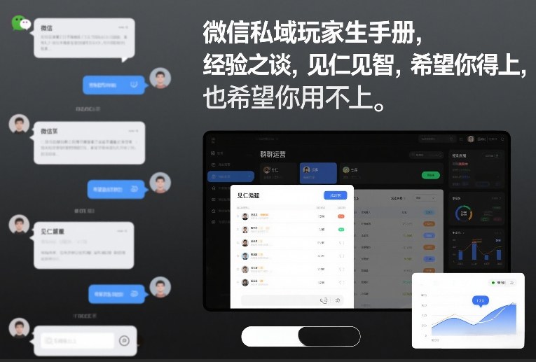 微信私域玩家生存手册,经验之谈,见仁见智,希望你用得上,也希望你用不上【文档】-研习库