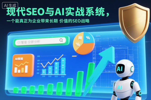 现代SEO与AI实战系统，一个能真正为企业带来长期价值的SEO战略（英语+中文字幕）-研习库