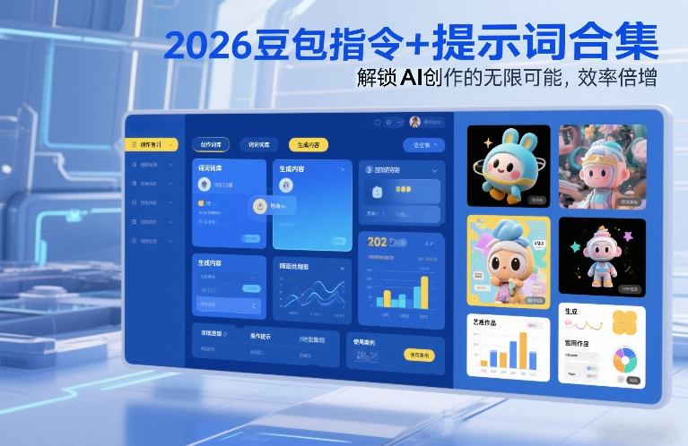 2026豆包指令+提示词合集，解锁AI创作的无限可能，效率倍增-研习库