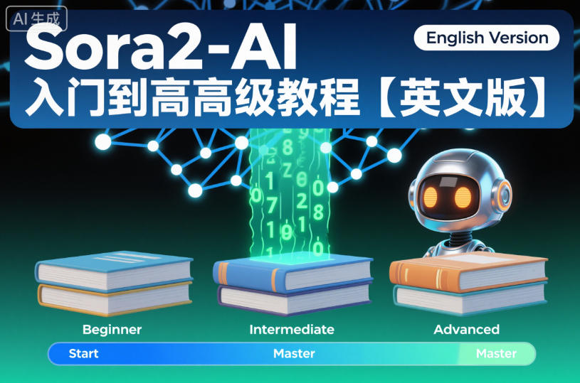Sora2-AI入门到高级教程【英文版】-研习库