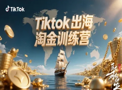 Tiktok出海淘金训练营,跨境电商TK实战变现-研习库