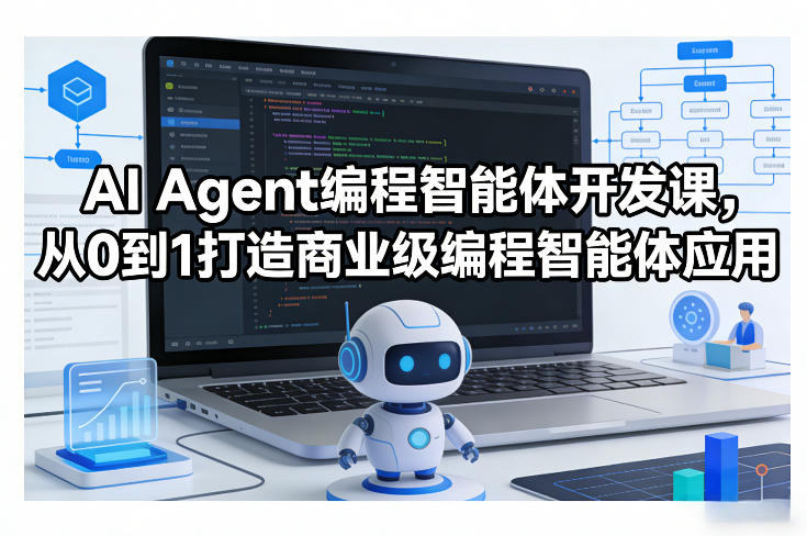 AI Agent编程智能体开发课，从0到1打造商业级编程智能体应用-研习库