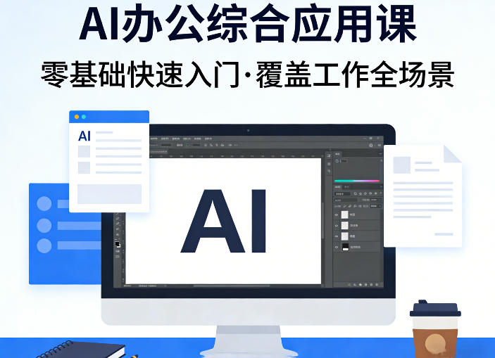 AI办公综合应用课,零基础快速入门,覆盖了工作中各种应用场景-研习库