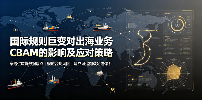 国际规则巨变对出海业务CBAM的影响及应对策略，帮助企业穿透供应链数据堵点，规避合规风险-研习库
