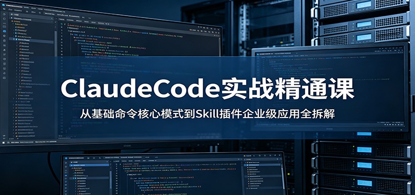ClaudeCode实战精通课：从基础命令核心模式到Skill插件企业级应用全拆解-研习库