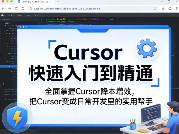 Cursor快速入门到精通，全面掌握Cursor降本增效，把Cursor变成日常开发里的实用帮手-研习库