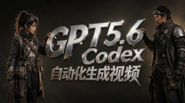 GPT5.6+Codex自动化生成视频全流程实战,从提示词设计、角色设定、封面海报,到视频生成思路与自动化工作流-研习库