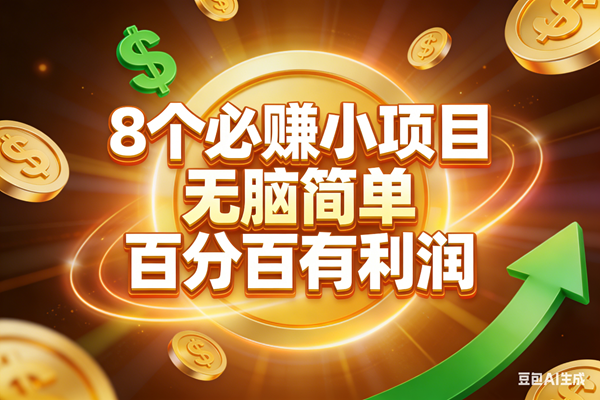 （17178期）10个必赚小项目，无脑简单，百分百有利润，副业首选，日入200+-研习库