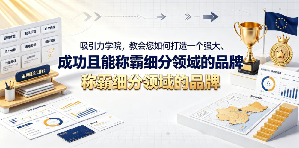 吸引力学院,教会您如何打造一个强大、成功且能称霸细分领域的品牌!【原创双语字幕】-研习库