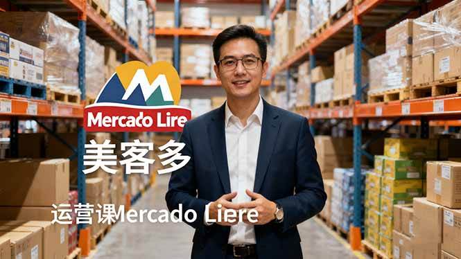 (16292期)2025美客多Mercado Libre运营课:账号注册/产品上传/促销活动/自发货模式-研习库