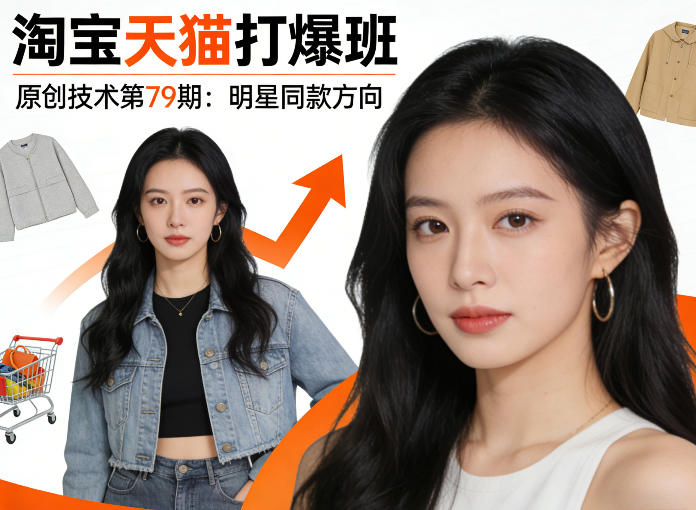 《淘宝天猫打爆班》原创技术第79期：明星同款方向-研习库