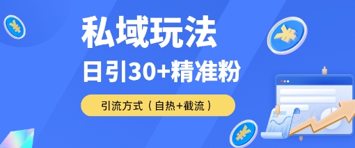 私域金融课变现玩法,日引30+精准流量,转化率50%日销5-10单,一单188-研习库