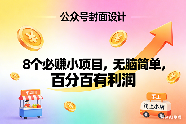 （17333期）8个必赚小项目，无脑简单，百分百有利润，副业首选，日入300+-研习库