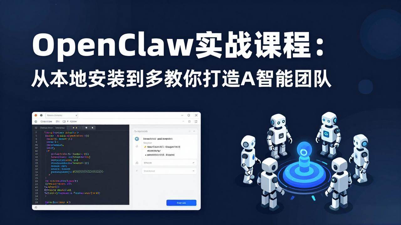 （17883期）OpenClaw实战课程：从本地安装到多Agent协同，手把手教你打造AI智能团队-研习库