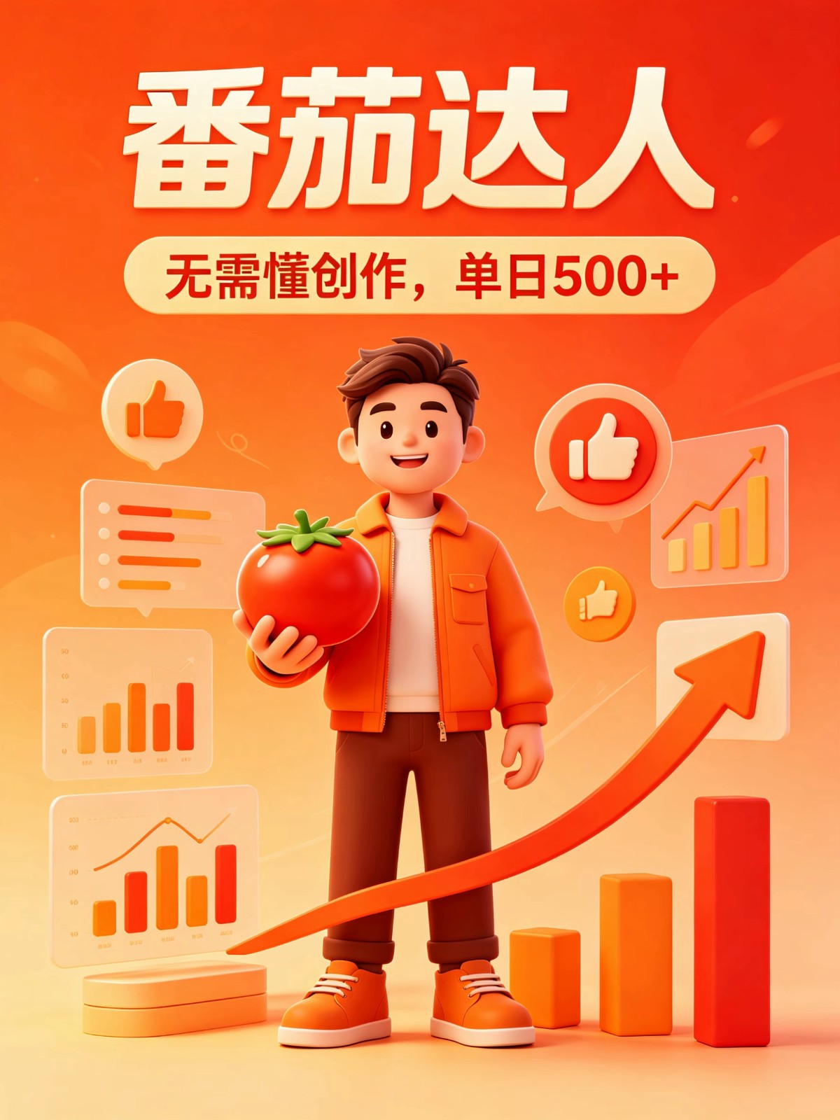 番茄小说达人全自动变现,普通人轻松日入500+-研习库