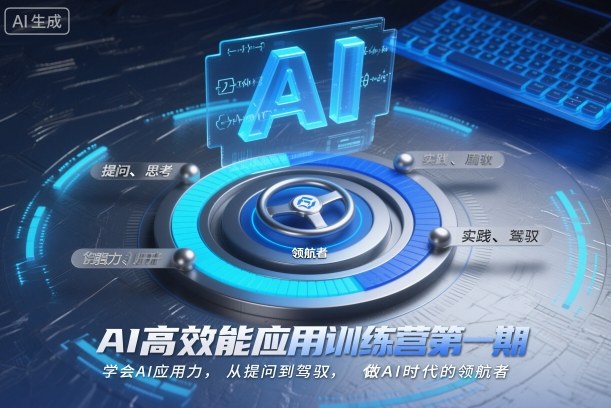 AI高效能应用训练营第一期，学会AI应用力，从提问到驾驭，做AI时代的领航者（更新）-研习库