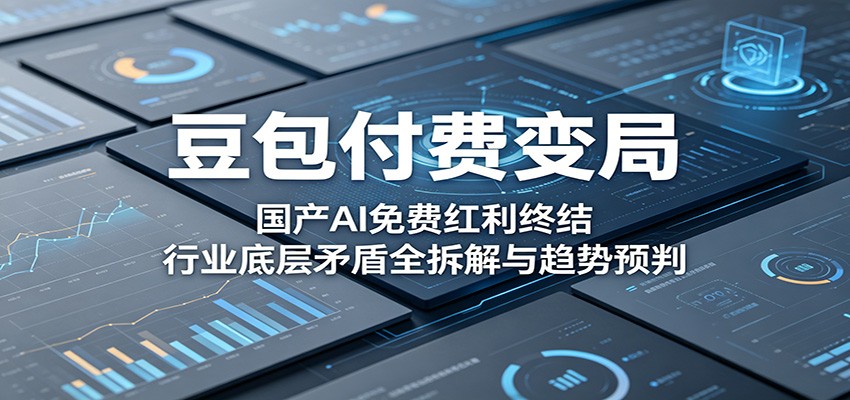 豆包付费变局:国产AI免费红利终结,行业底层矛盾全拆解与趋势预判-研习库